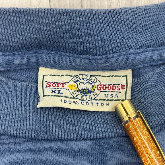 Vintage United Design Apache Cross Native American Short Sleeve Graphic T Shirt - Picture 5 of 8